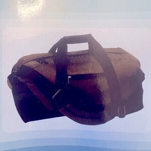 ProSpirit Dark Black Medium Duffel Bag.  New with Tags.